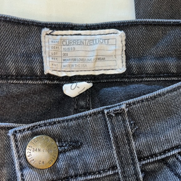 Current/Elliott black jeans - Picture 4 of 10